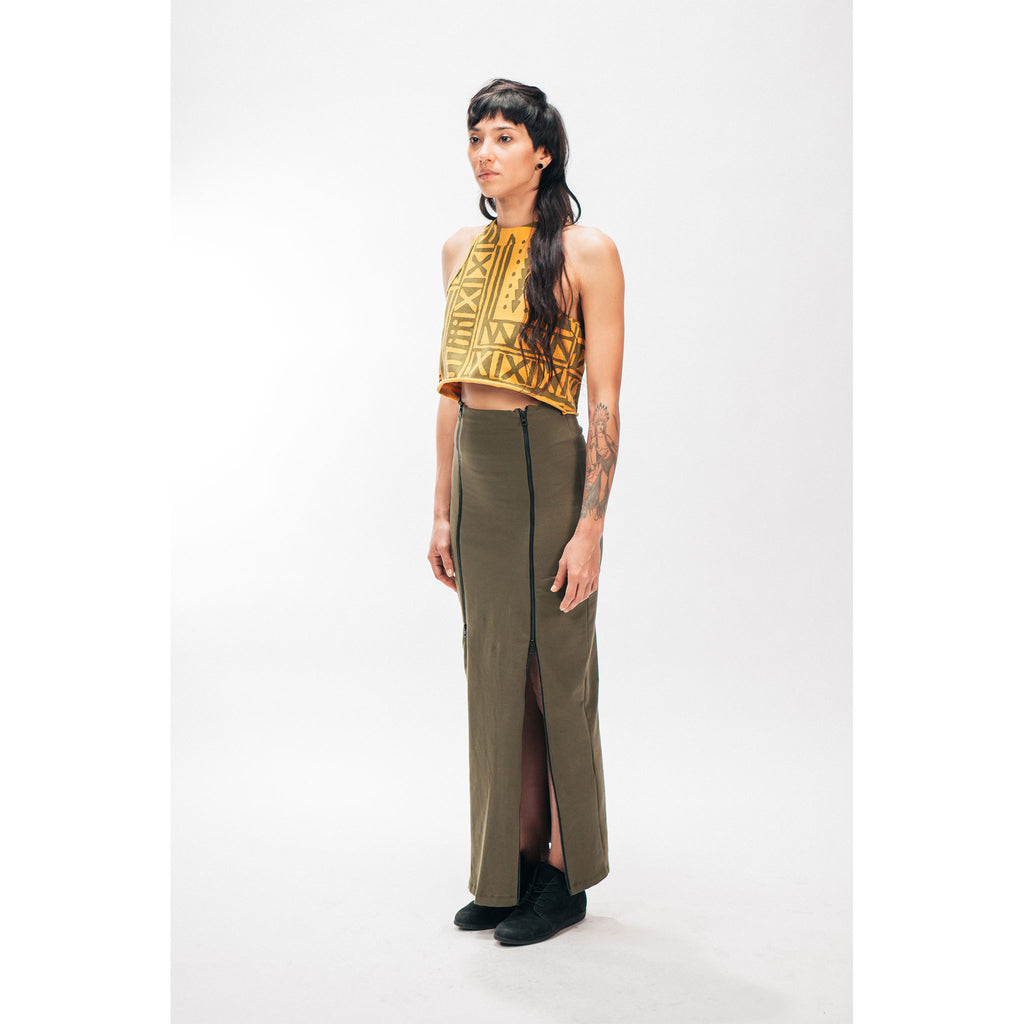 ROUND ABOUT CROP TOP [X-TRiBE] - PEACE FITS