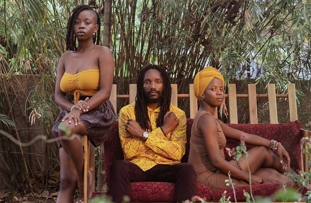 Kabaka Pyramid Rocking PEACE FITS in NEW Video " Natural Woman"