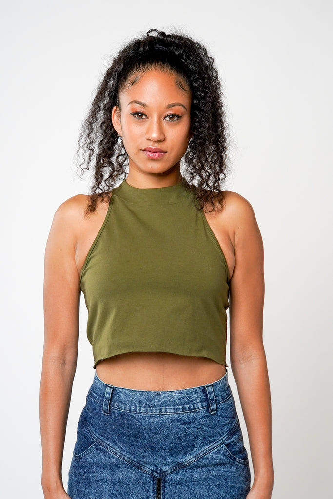 ROUND ABOUT CROP TOP - PEACE FITS