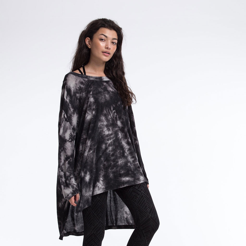 FREEFORM LONG SLEEVE [Smoke Dye] - PEACE FITS