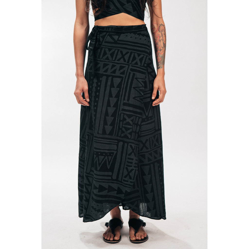 WRAP SKIRT [X-TRiBE] - PEACE FITS