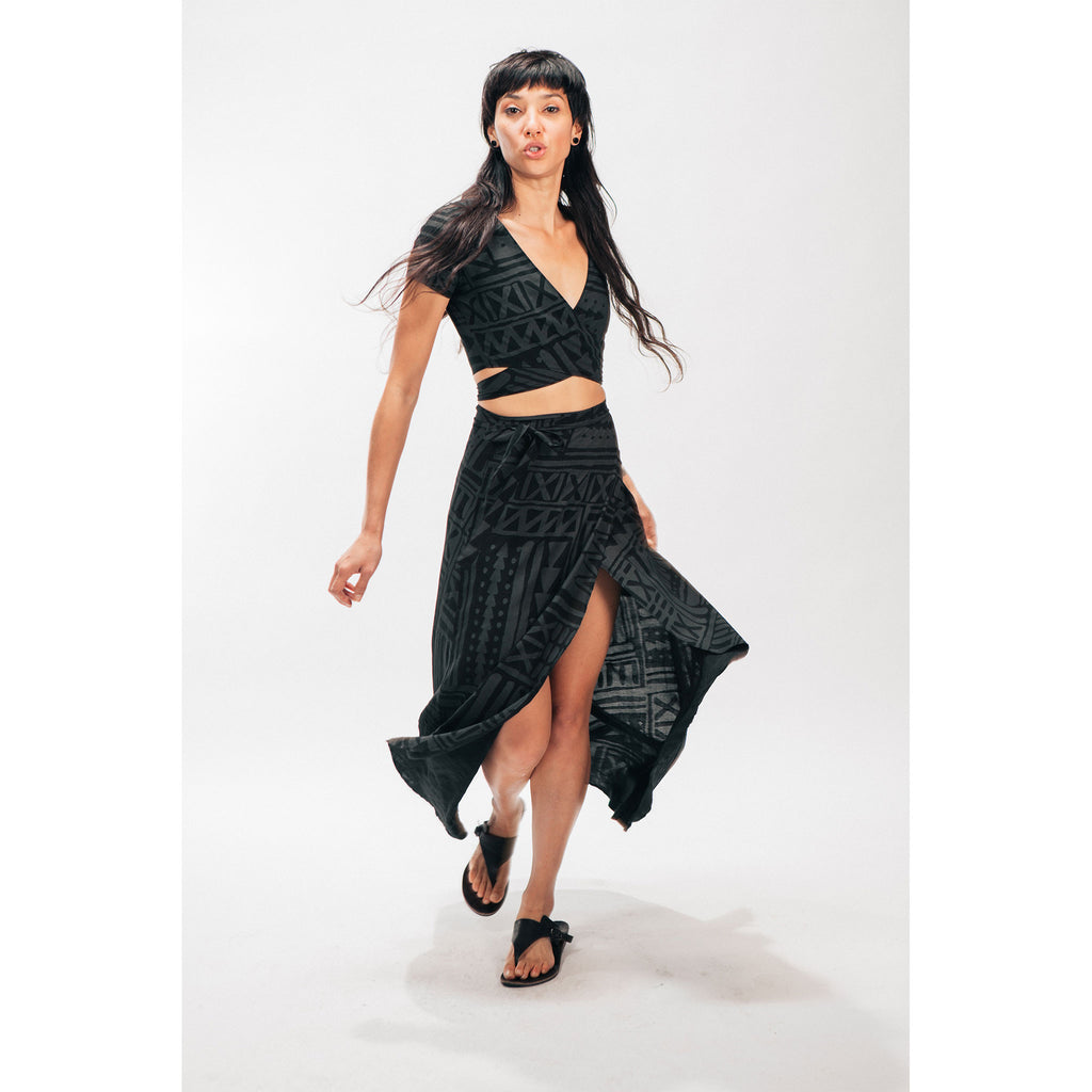 WRAP SKIRT [X-TRiBE] - PEACE FITS