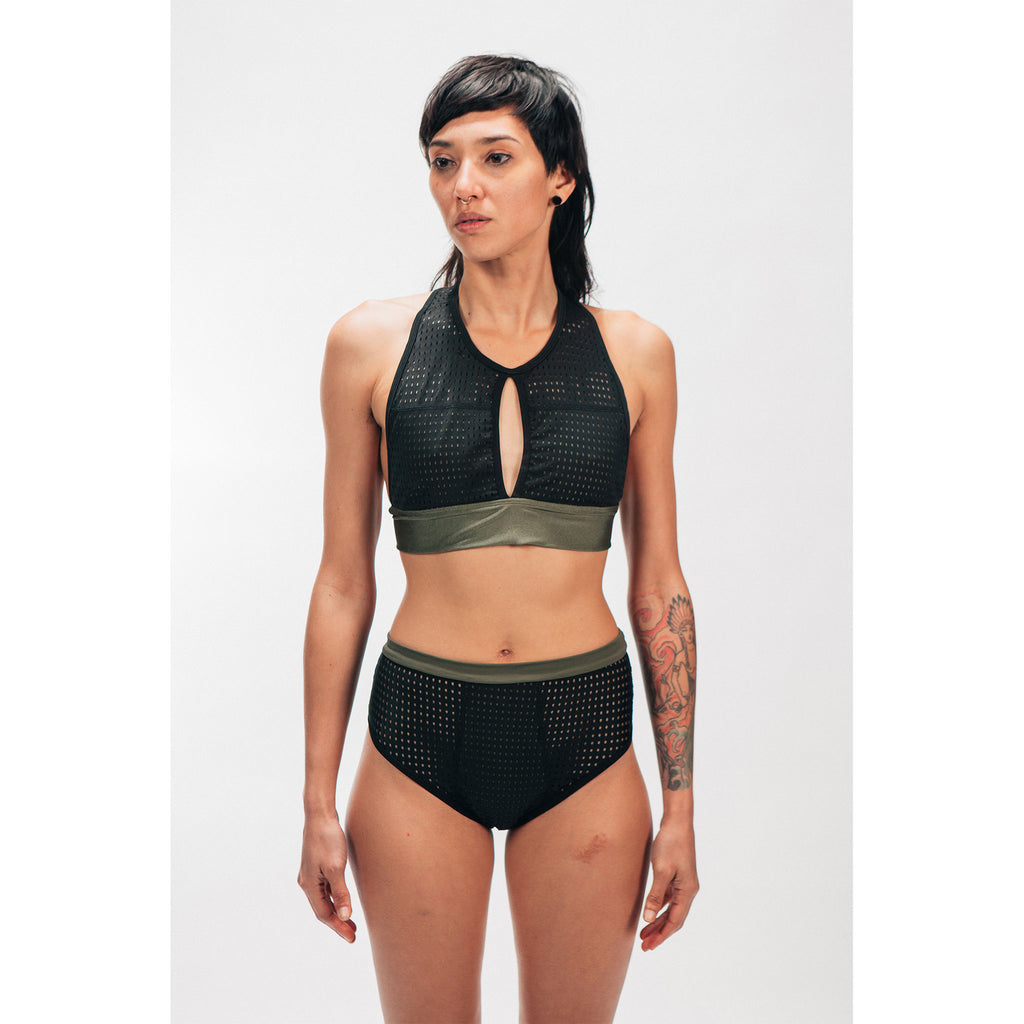 MESH SWIMSUIT BOTTOM - PEACE FITS