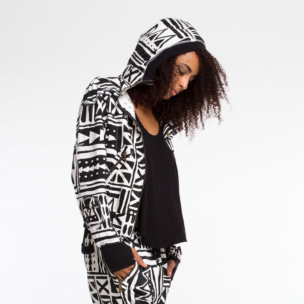 LADY SAMURAI HOODIE [X-TRiBE] - PEACE FITS